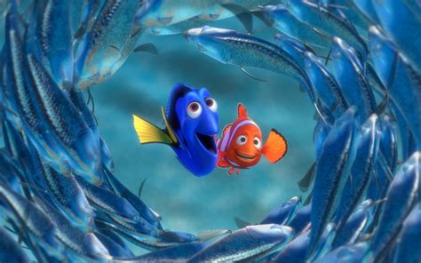 Fantastic Finding Nemo Dory and Marlin HD desktop wallpaper : Widescreen : High Definition ...