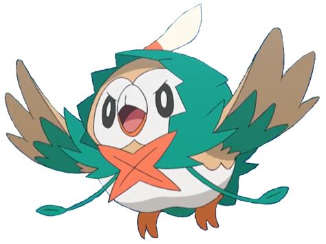 Rowlet In Decidueye Cloak Render By Chipmunkraccoonoz On Deviantart