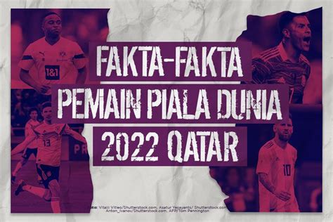 Infografik Fakta Fakta Pemain Dalam Piala Dunia 2022 Di Qatar