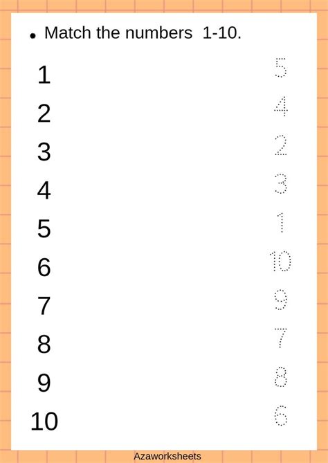 numbers practice worksheets