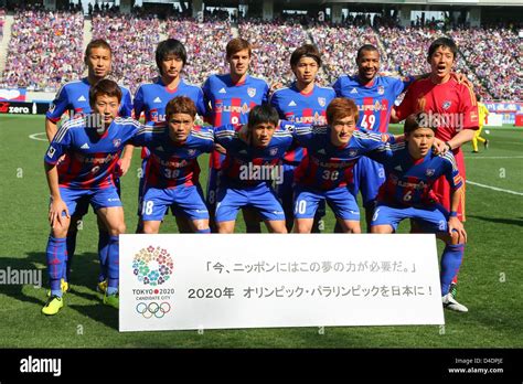 Fcfc Tokyo Team Group Line Up March Football Soccer