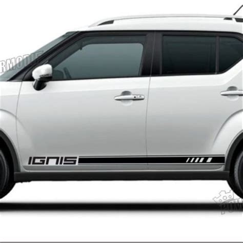 Jual STIKER STICKER MOBIL IGNIS STIKER STRIPING LIST MOBIL SUZUKI IGNIS