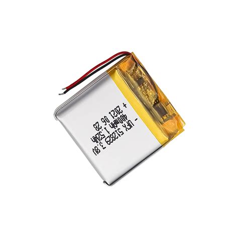 38 V 400mah Lithium Ion Battery 512829 Ufine Battery Official