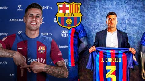 🚨 Joao Cancelo Sera Un Joueur Du Fc Barcelone Des Cet Ete Youtube