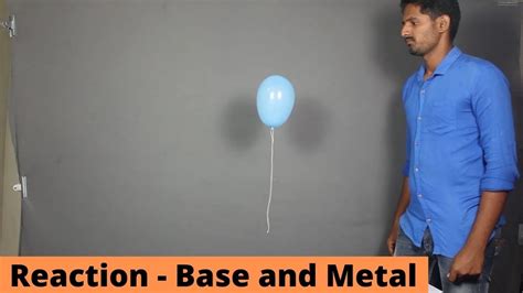 Reaction Base And Metal Thinktac Diy Science Youtube