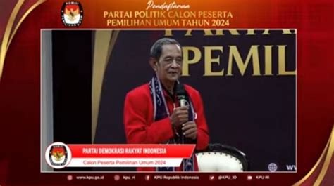 Meski Akui Belum Sempurna PDRI Pede Datangi KPU Daftar Pemilu 2024