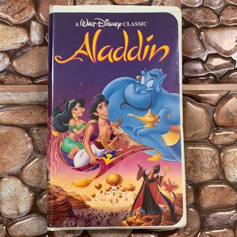 Disney Media Walt Disney Aladdin Vhs Tape Poshmark