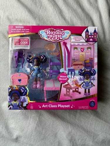 Royale High Doll Art Class Playset With Code Ebay