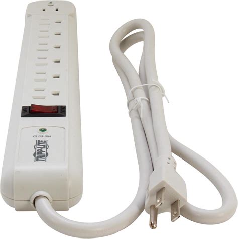 Tripp Lite Tlp74r 7 Outlet Strip 540 Joules Protect It Surge Suppressor