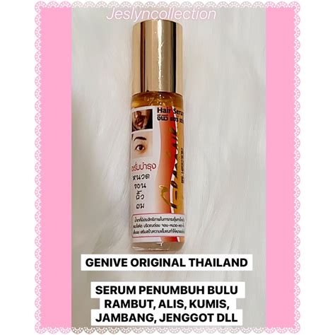 Jual GENIVE HAIR SERUM PENUMBUH BULU RAMBUT ALIS JAMBANG JENGGOT