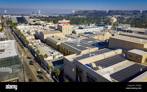 Sony Pictures Studios Columbia Pictures In Culver City Aerial View