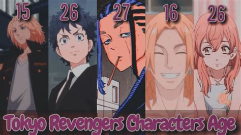 Tokyo Revengers Characters Age Updated Spoilers Youtube