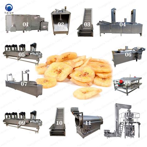 Automatic Plantain Crisp Maker Production Line Philippine Banana Chips