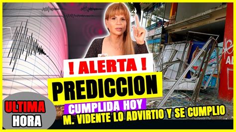 Predicci N Cumplida Mhoni Vidente Lo Advirti Y Acierta En