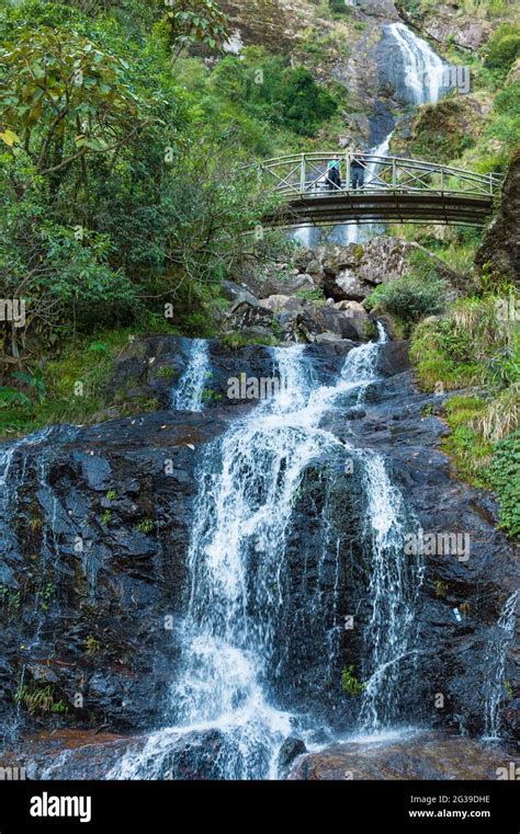 View of Thac Bac waterfall, Sapa, Vietnam Stock Photo - Alamy