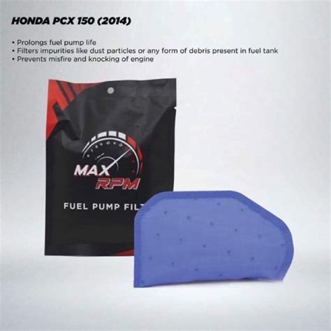 Max Rpm Fuel Pump Filter Click I Pcx Adv Airblade