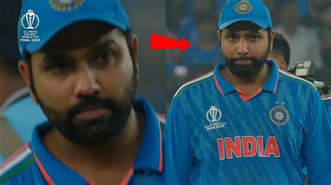 Rohit Sharma Crying Badly After Losing World Cup 2023 Final Match