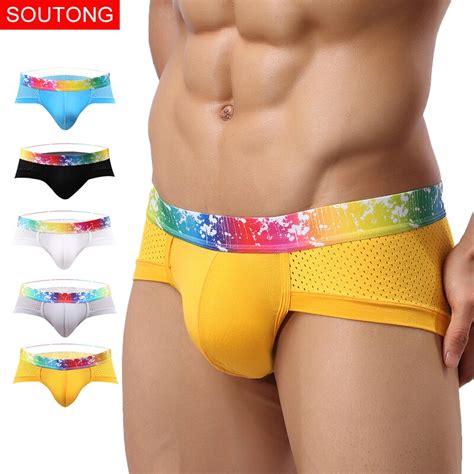 Soutong Men Briefs Underwear Modal Soft Briefs Men Underwear