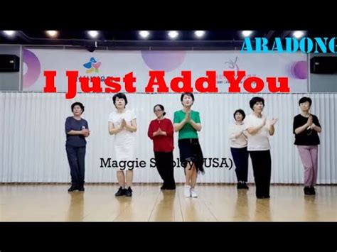 I Just Add You Linedance Demo Beginner ARADONG Linedance YouTube