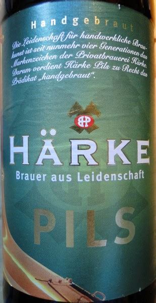 Getraenke Biertest H Rke Pils Von Punkten