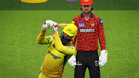 CSK Vs SRH 46th Match Of IPL 2024 Highlights Cricket 24 Gameplay