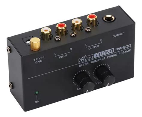 Phono Preamp Tocadiscos Preamplificador Para Altavoces Env O Gratis