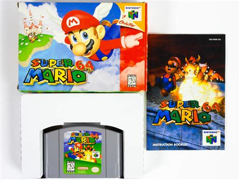 Super Mario 64 Nintendo 64 N64 Retromtl