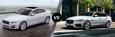 2018 Jaguar XE vs 2018 Jaguar XF