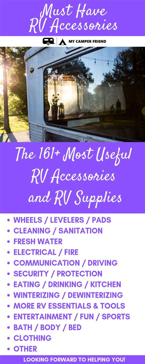 161 Best Rv Accessories And Rv Supplies For 2019 Beginner Friendly