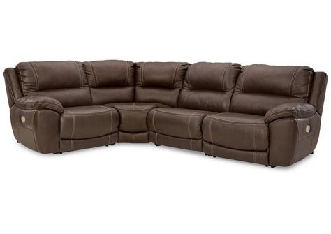 Dunleith 4 Piece Power Reclining Sectional