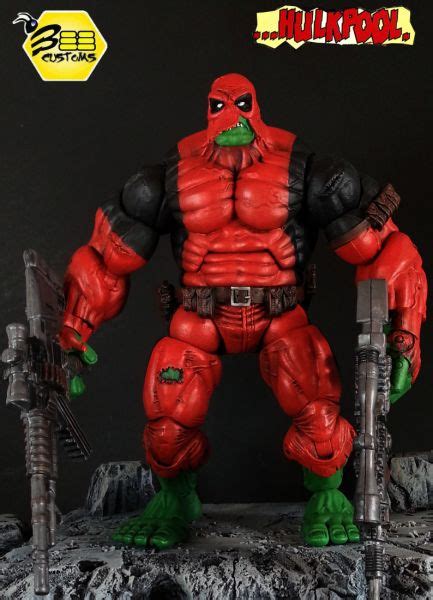 Hulkpool V3 Marvel Legends Custom Action Figure