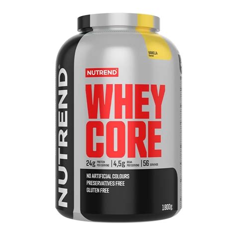 NUTREND WHEY CORE 1800g Sportska Prehrana Proteini Si