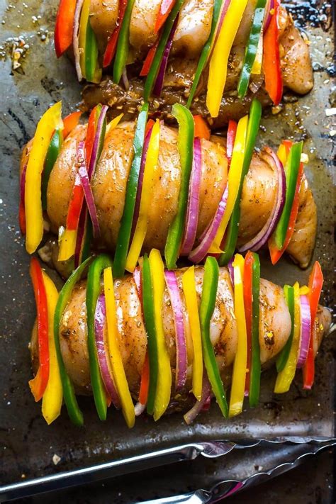 Hasselback Fajita Stuffed Chicken Bbq Oven Artofit