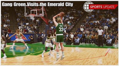 NBA 2K23 MyNBA Eras 1983 Boston Celtics Seattle Supersonics