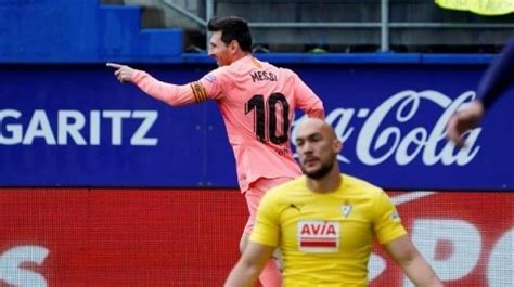 Raih Top Skor Liga Spanyol Lionel Messi Samai Rekor Telmo Zarra