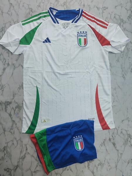 Italy Away Football Jersey 2425 Set The Venu Sports Shop