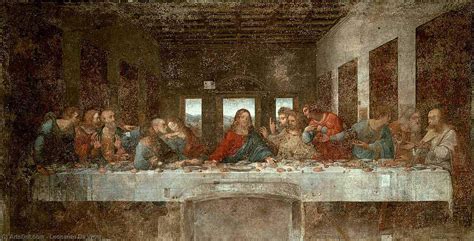 Leonardo Da Vinci Le Dernier Souper pré Da vinci art Last supper