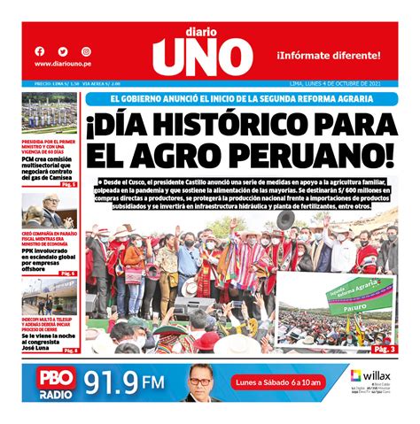 Diario Uno On Twitter 🗞buenosdías Conoce Nuestra Portada De Hoy 🔴dÍa HistÓrico Para El