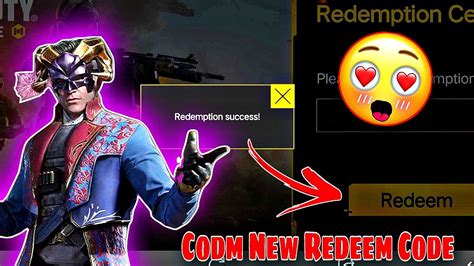 NEW Codm New Redeem Codes 2023 Codm Redeem Code 2023 Today Free