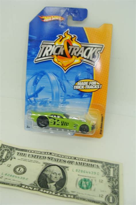 Hot Wheels Trick Track Car Green Nitro Doorslammer Made For Trick Tracks EBay