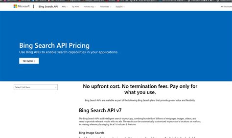 Create Bing Api Yates 0x00