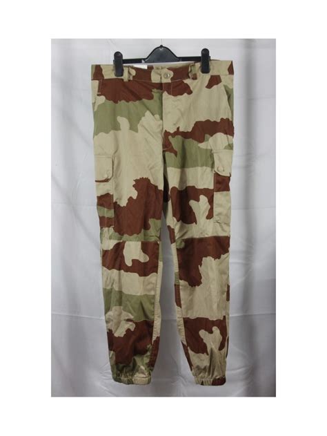 Genuine Surplus French Army Desert Camo Trousers 30 Waist Camouflage