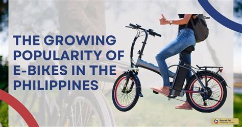 The Growing Popularity Of E Bikes In The Philippines Secret Philippines