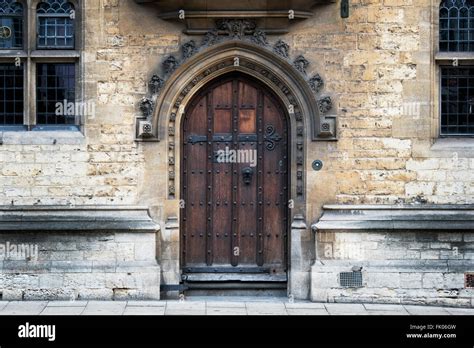 Oxford College Doors Hi Res Stock Photography And Images Alamy