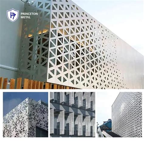 Aluminum Exterior Decorative Building Facades Cladding Systems And