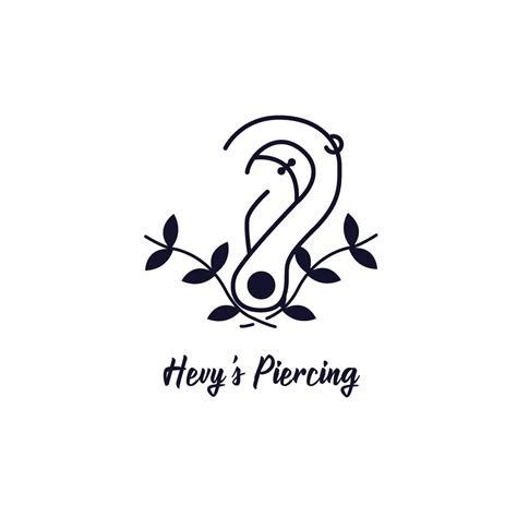 Logo "Hevy's Piercing" on Behance