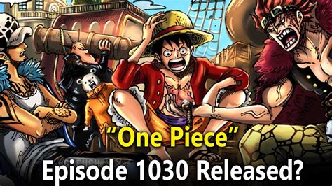 One Piece Episode Release Date Time Youtube