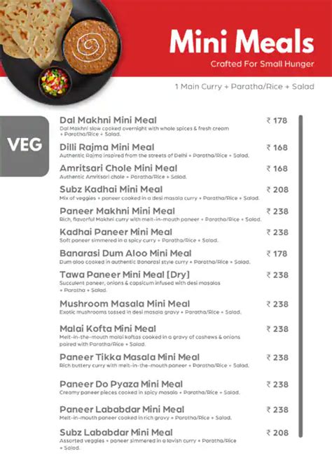 Menu Of Box8 Desi Meals Jeevan Bhima Nagar Bangalore