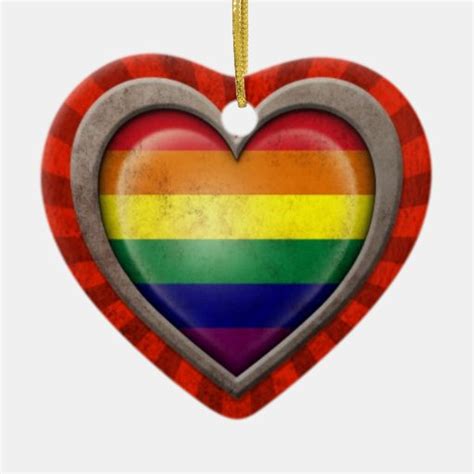 Gay Pride Christmas Ornaments & Gay Pride Ornament Designs | Zazzle