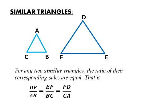 Identify The Similar Triangles